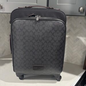 Coach Signature Black Rolling Luggage